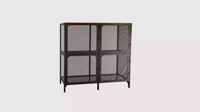 Shelf low poly 3D model