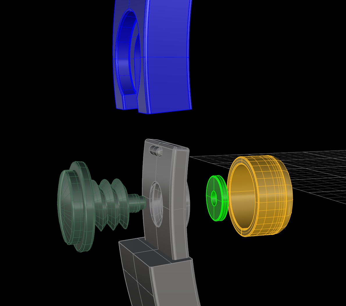 cartier  bracelet 56 size - classic 3D print model_10