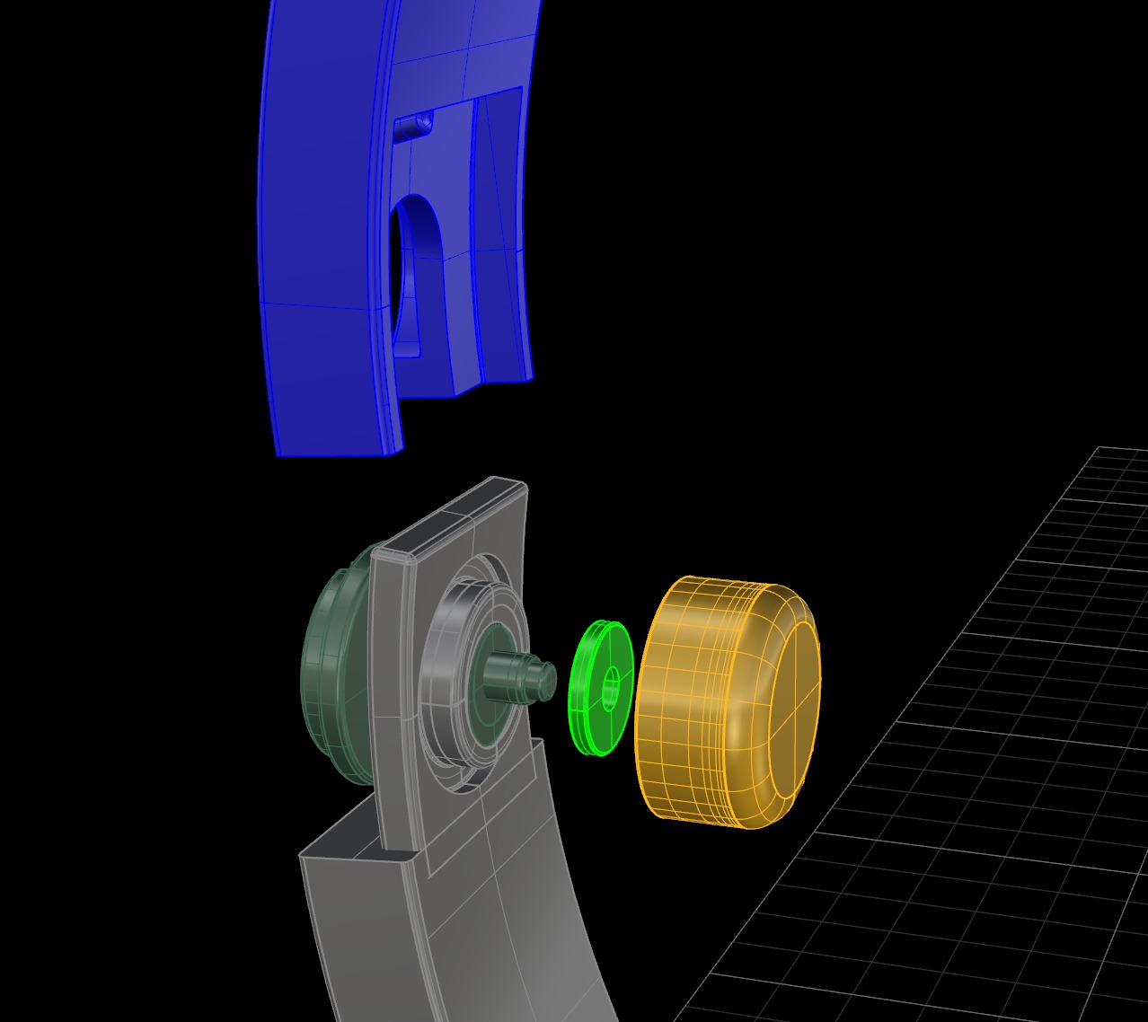 cartier  bracelet 58 size - classic 3D print model_8