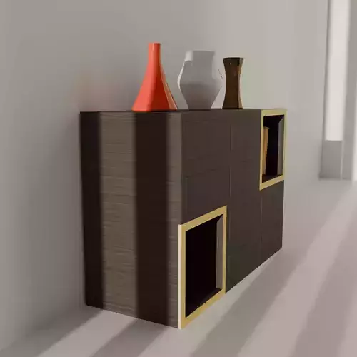 3 vases and Bauhaus Furniture