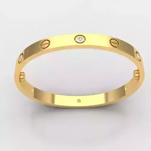 cartier love bracelet 62 size - 6 stones