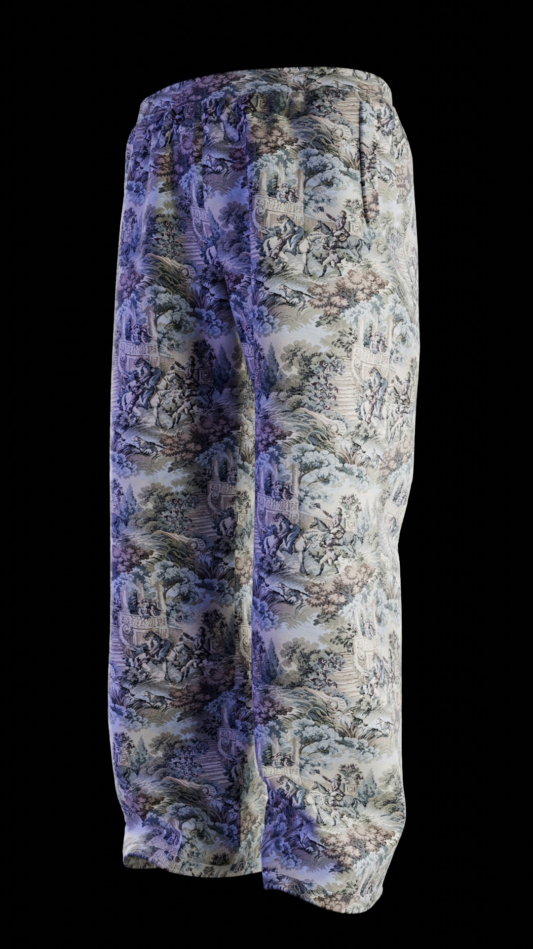 pants 3d pants for mock up  3D model_4