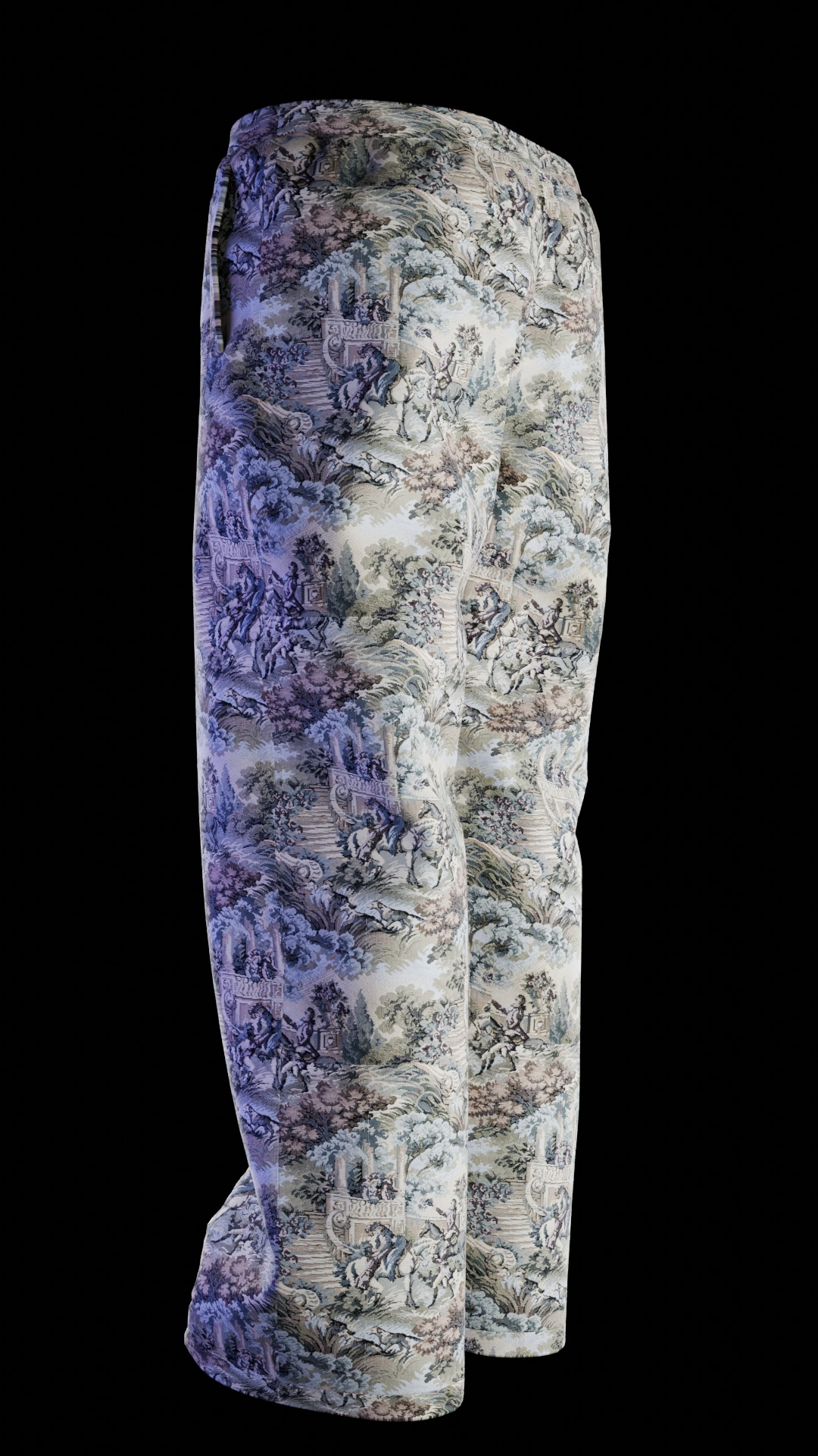 pants 3d pants for mock up  3D model_3