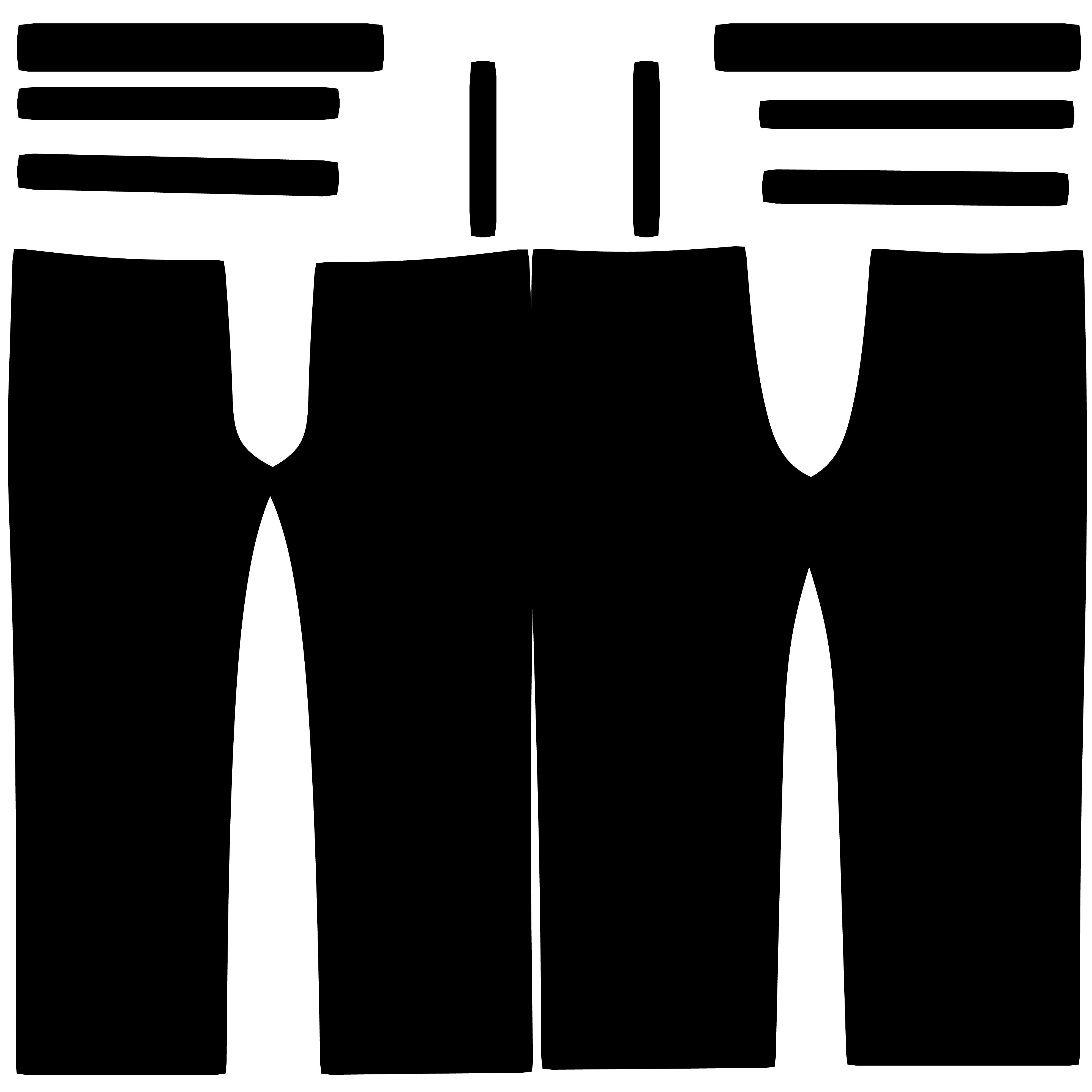 pants 3d pants for mock up  3D model_5