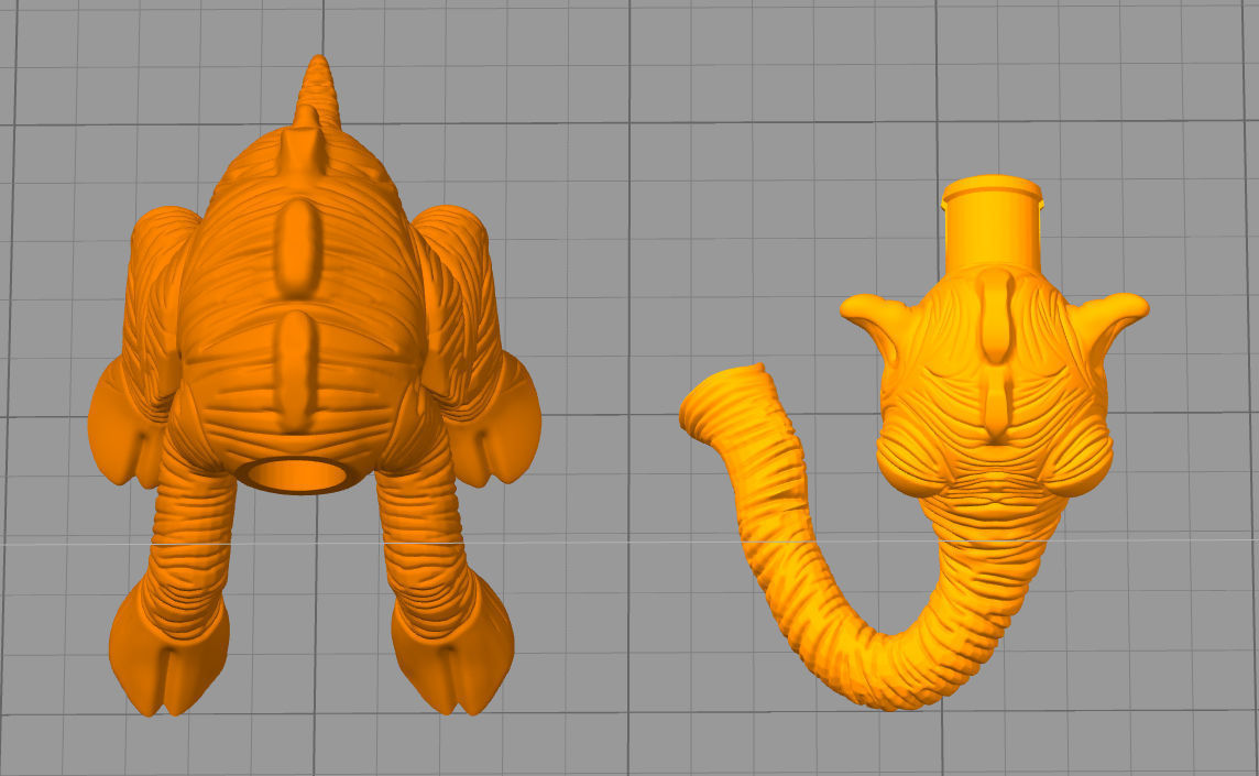 Jabba creature pack 3D print model 2 3D print model_8