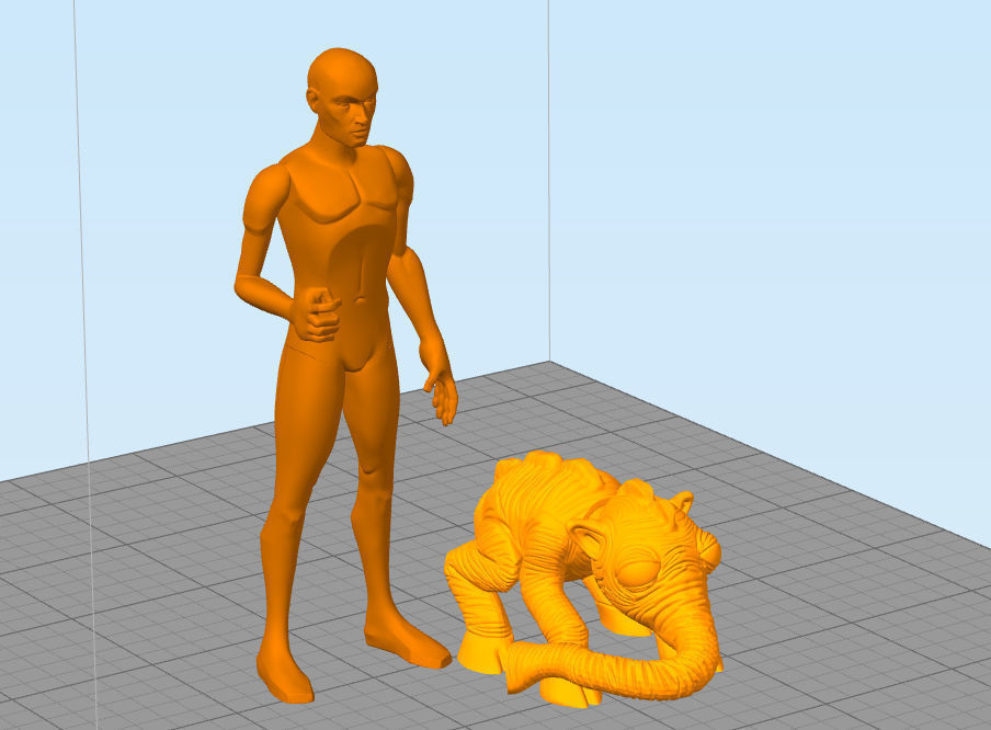 Jabba creature pack 3D print model 2 3D print model_7