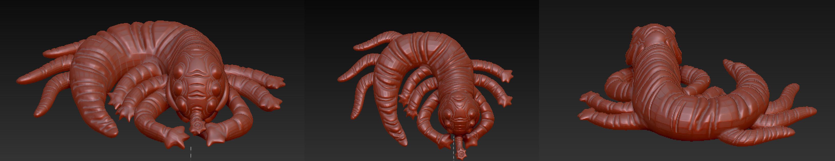 Jabba creature pack 3D print model 2 3D print model_9