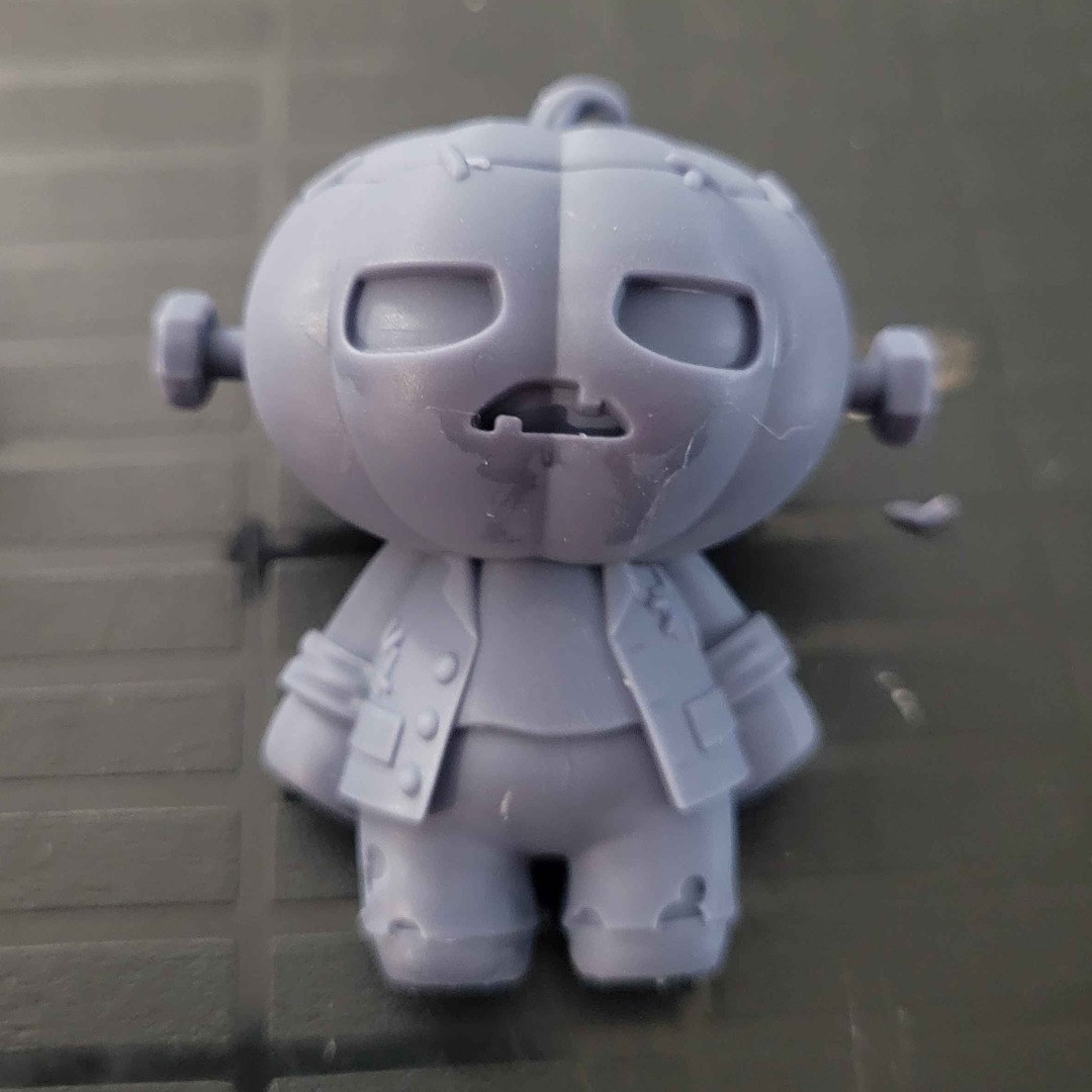 HALLOWEEN PUMPKINS Deadpan Frankenstein 3D print model_2