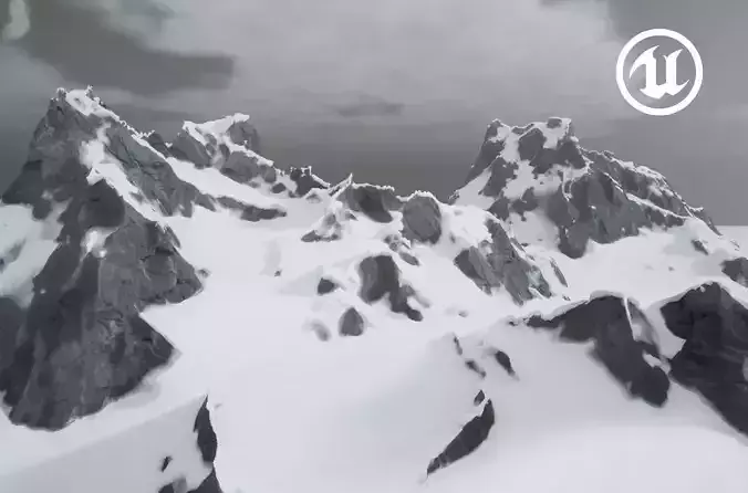 Snow Mountains for Unreal Engine