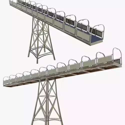 Pedestrian bridge segment PBR