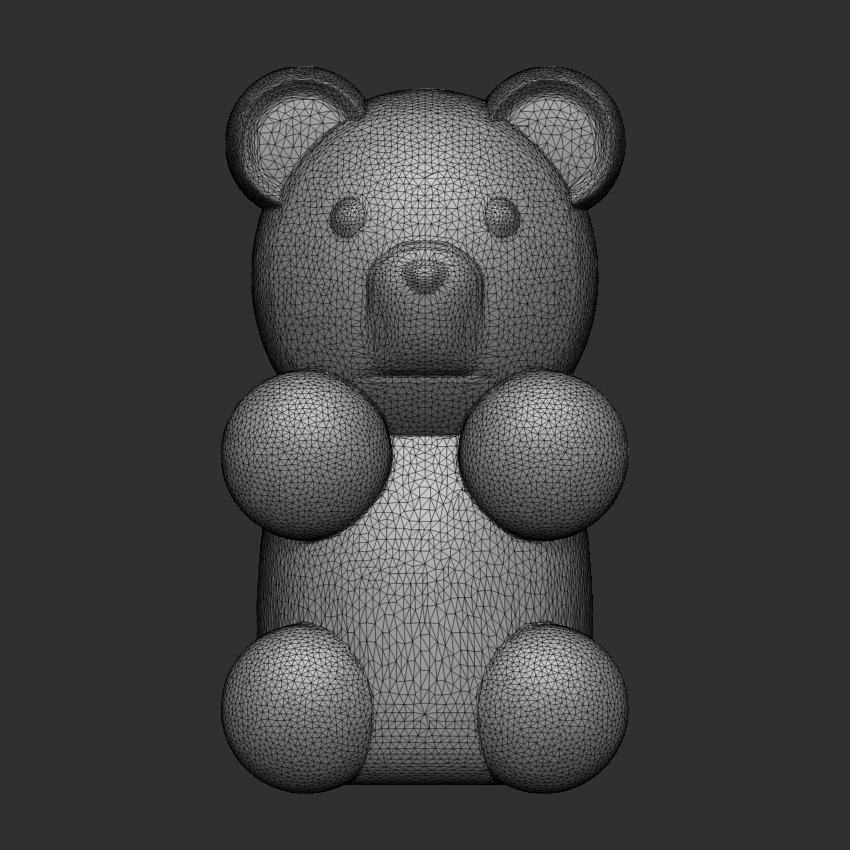Gummy Bear Free 3D print model_4