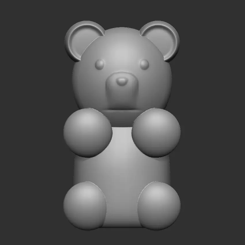 Gummy Bear Free 3D print model_0