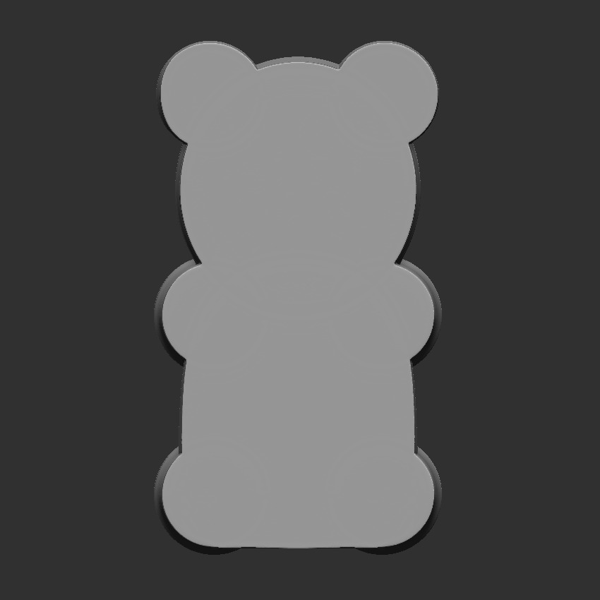 Gummy Bear Free 3D print model_1