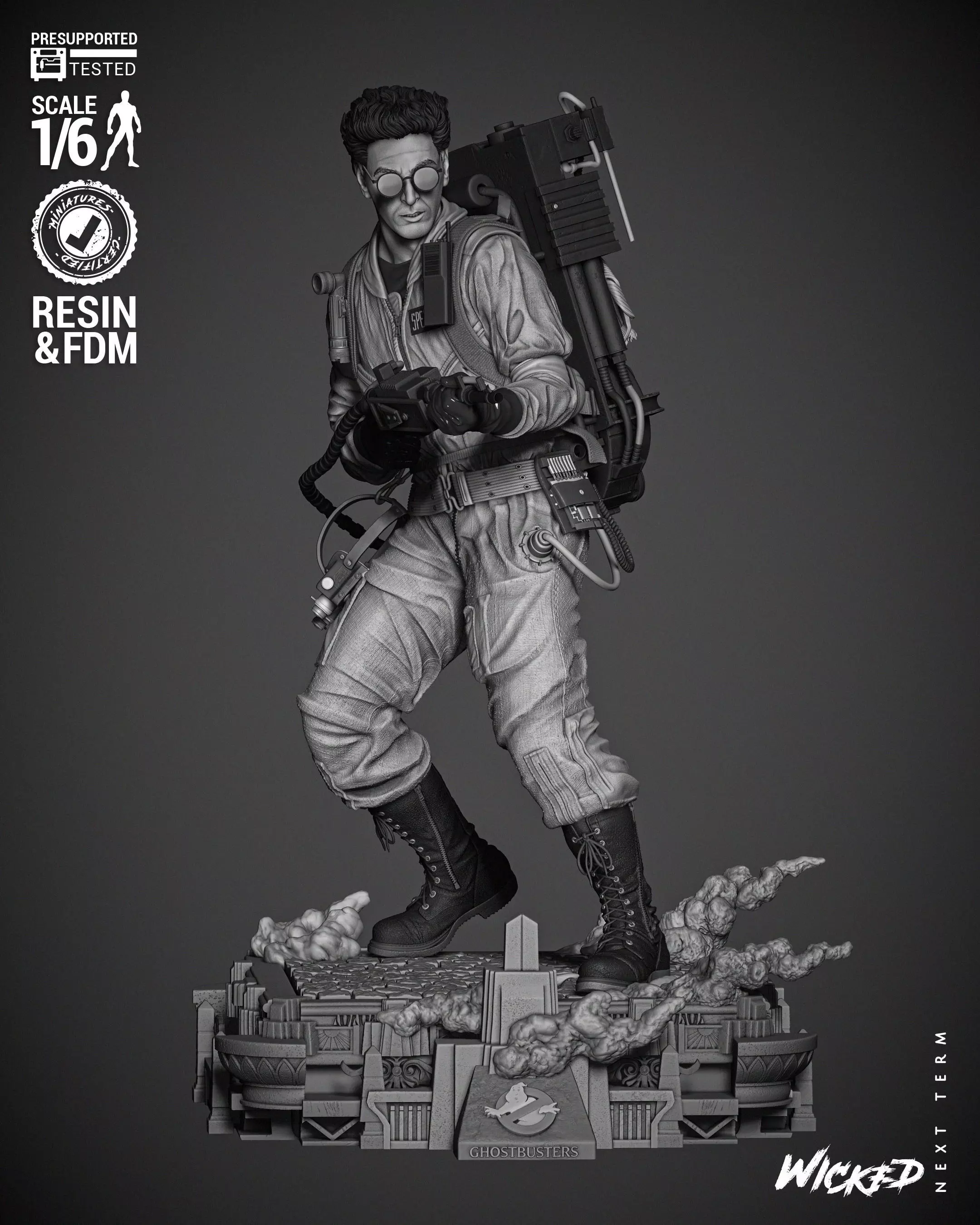Wicked Movies Egon Sculpture 3D print model_0