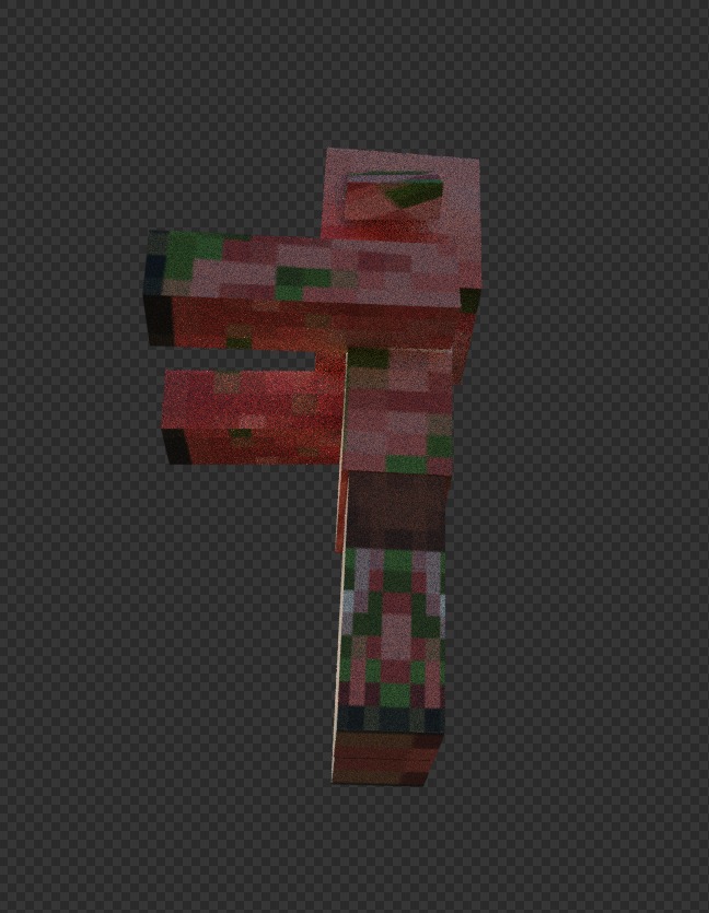 free zombie piglin  Free low-poly 3D model_14
