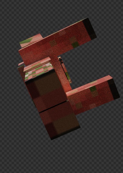 free zombie piglin  Free low-poly 3D model_12