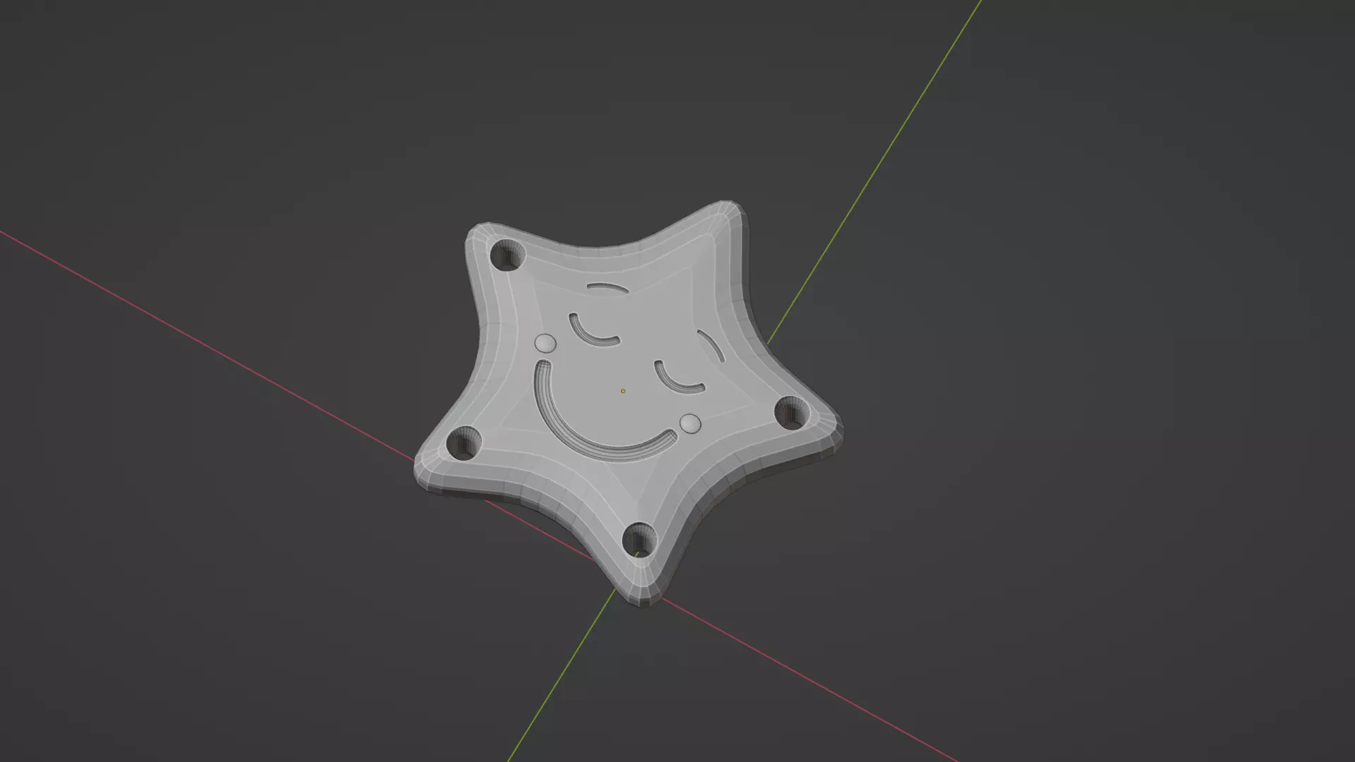 Glow Star Free 3D print model_0