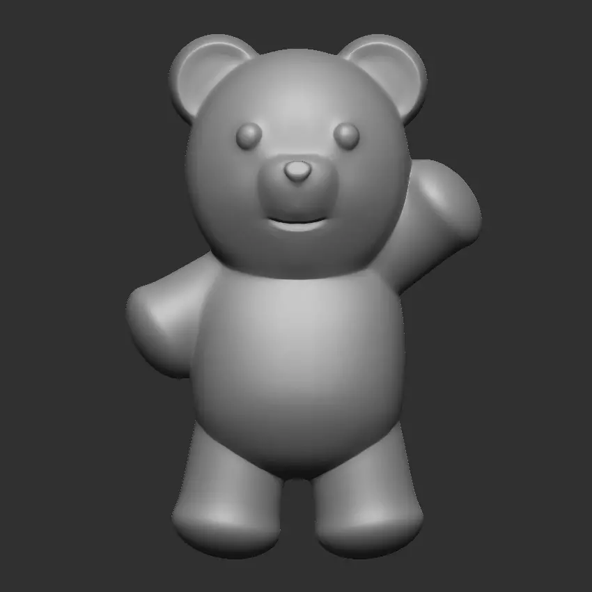 Gummy Bear Wave Free 3D print model_0