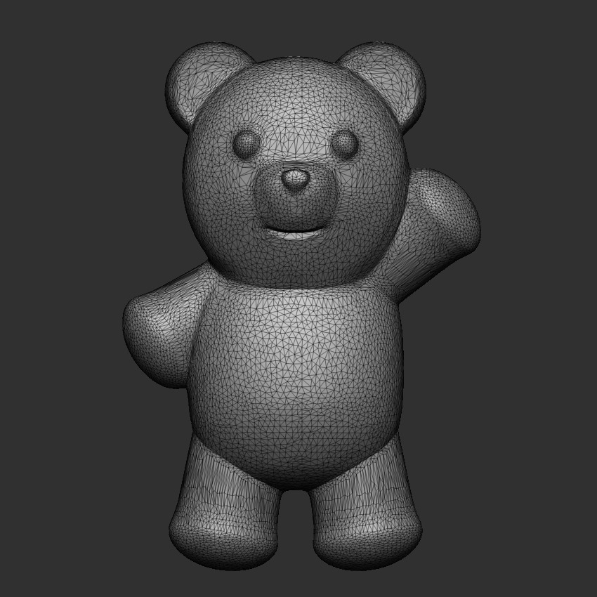 Gummy Bear Wave Free 3D print model_4