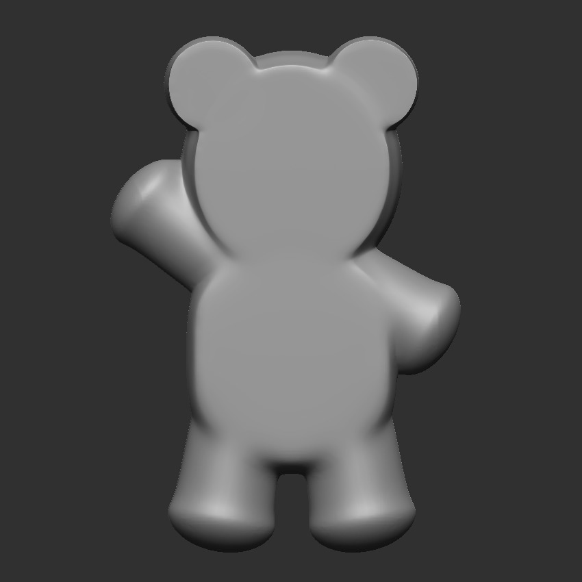Gummy Bear Wave Free 3D print model_1