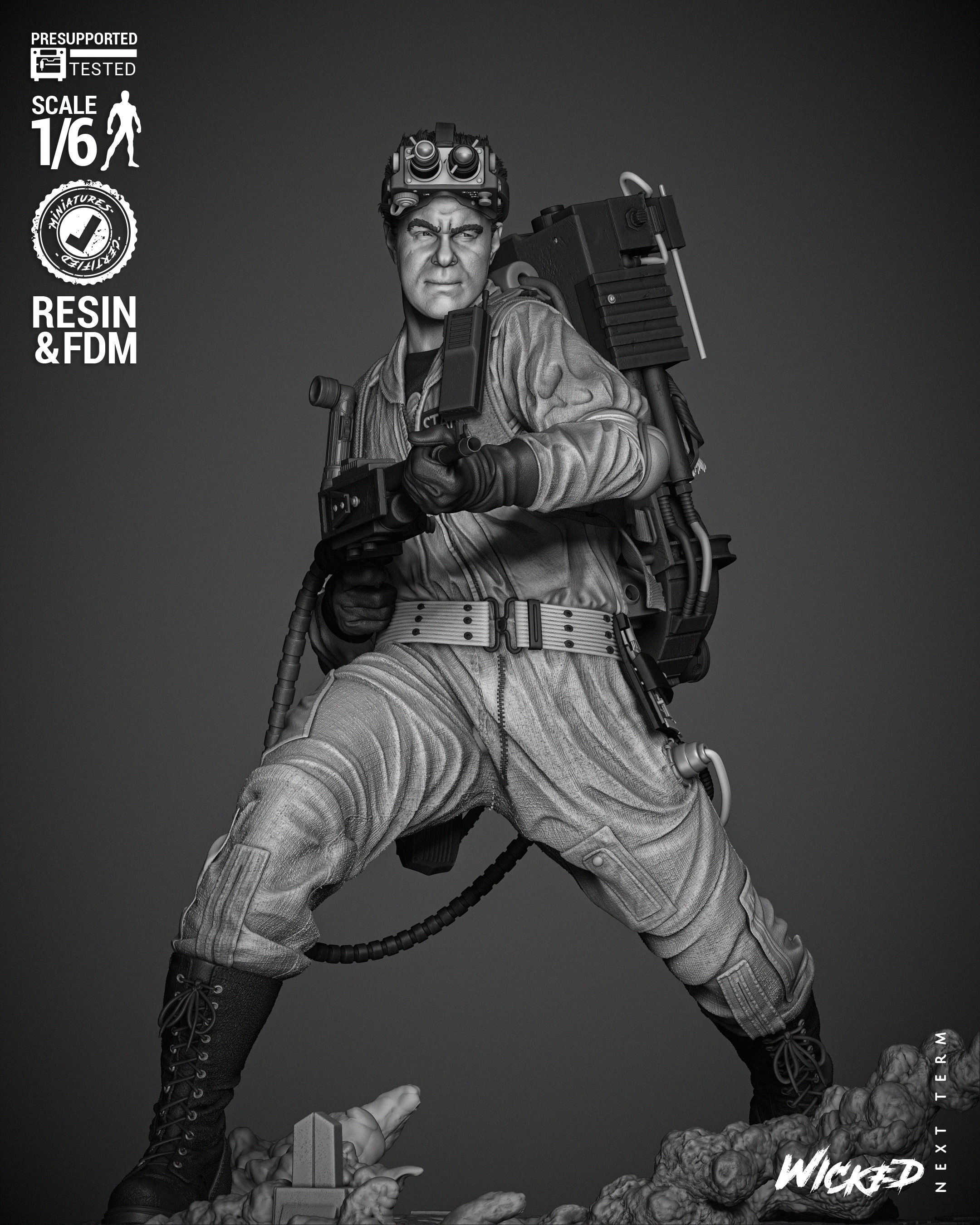 Wicked Movies Ray Sculpture 3D print model_6