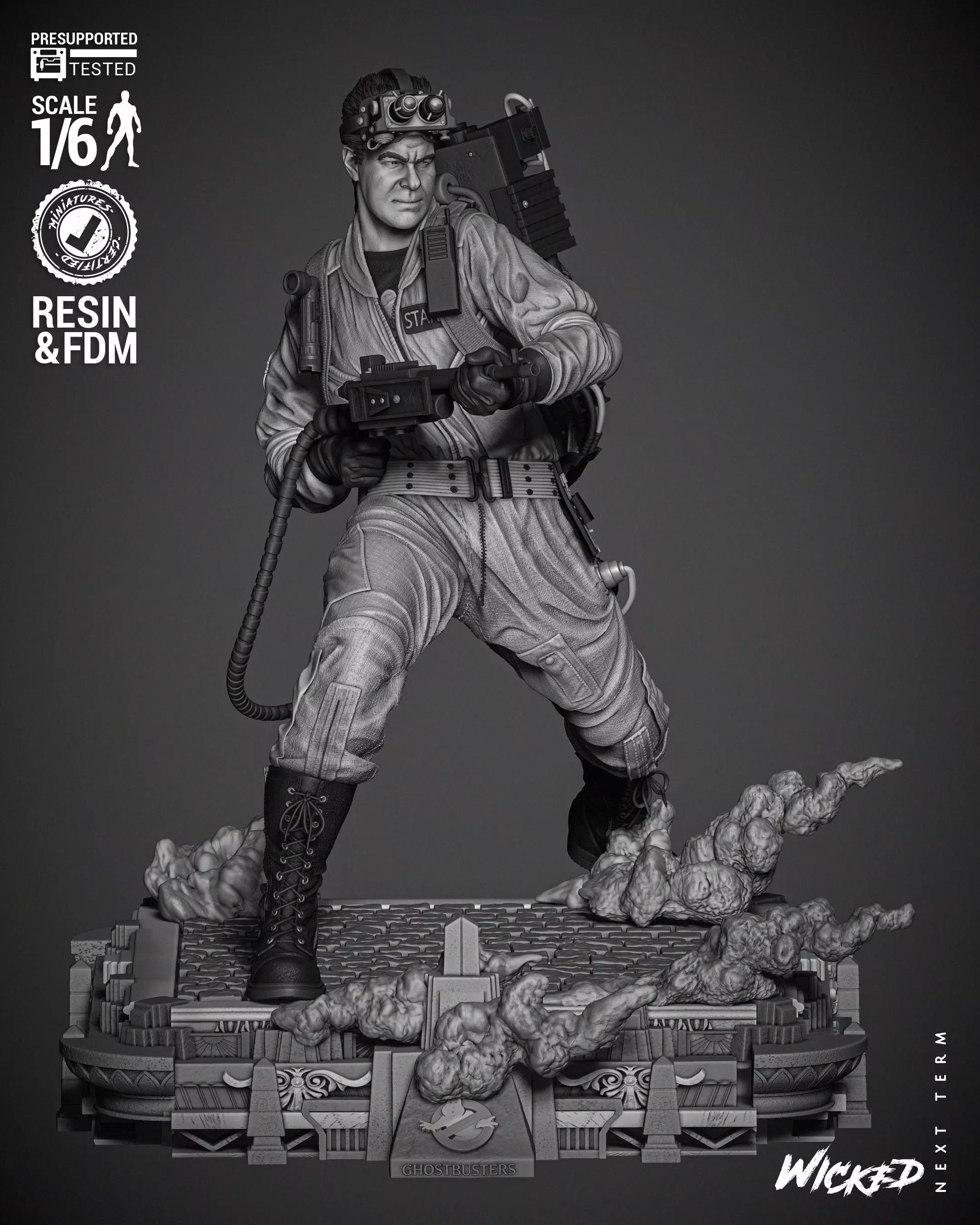 Wicked Movies Ray Sculpture 3D print model_0