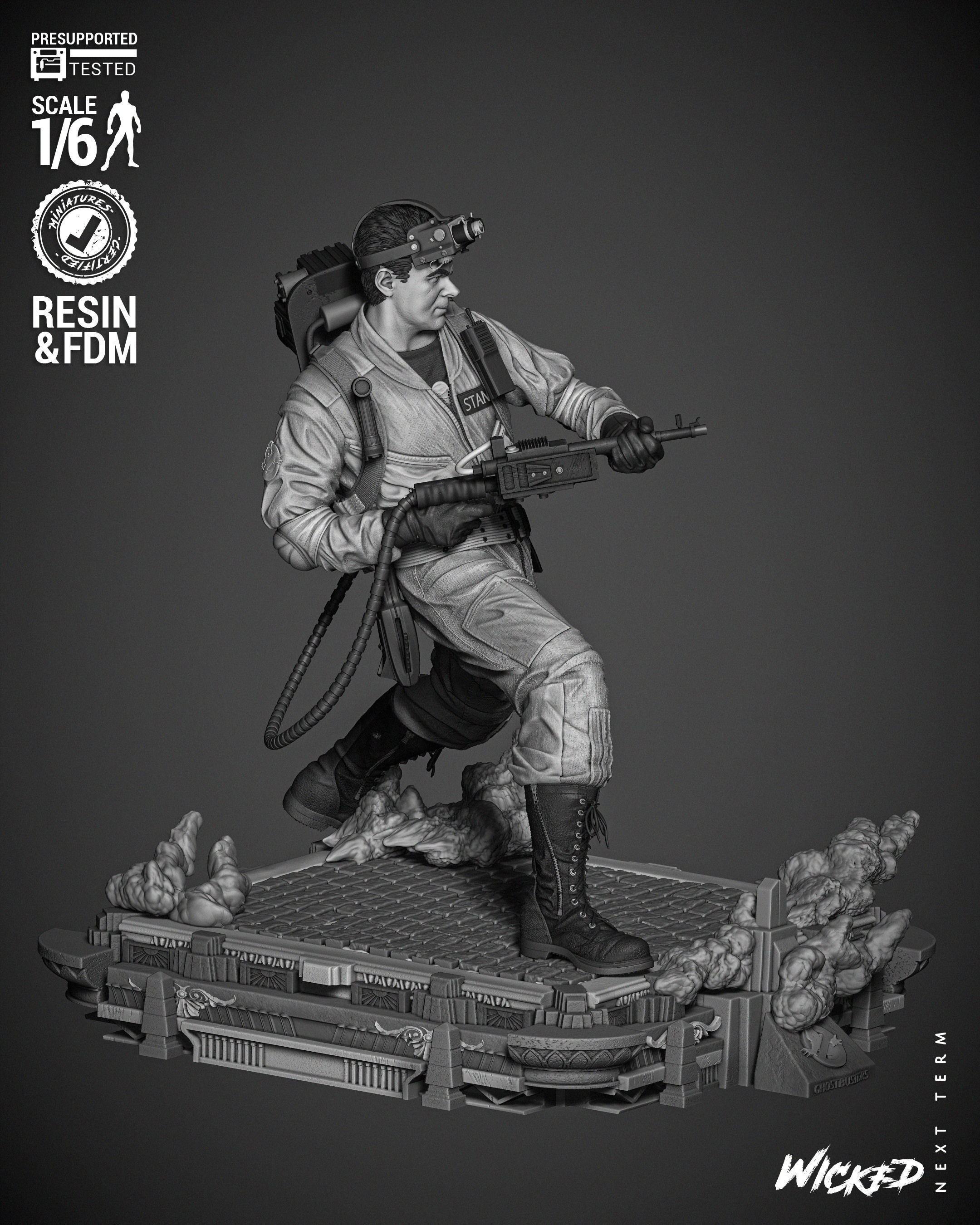 Wicked Movies Ray Sculpture 3D print model_22