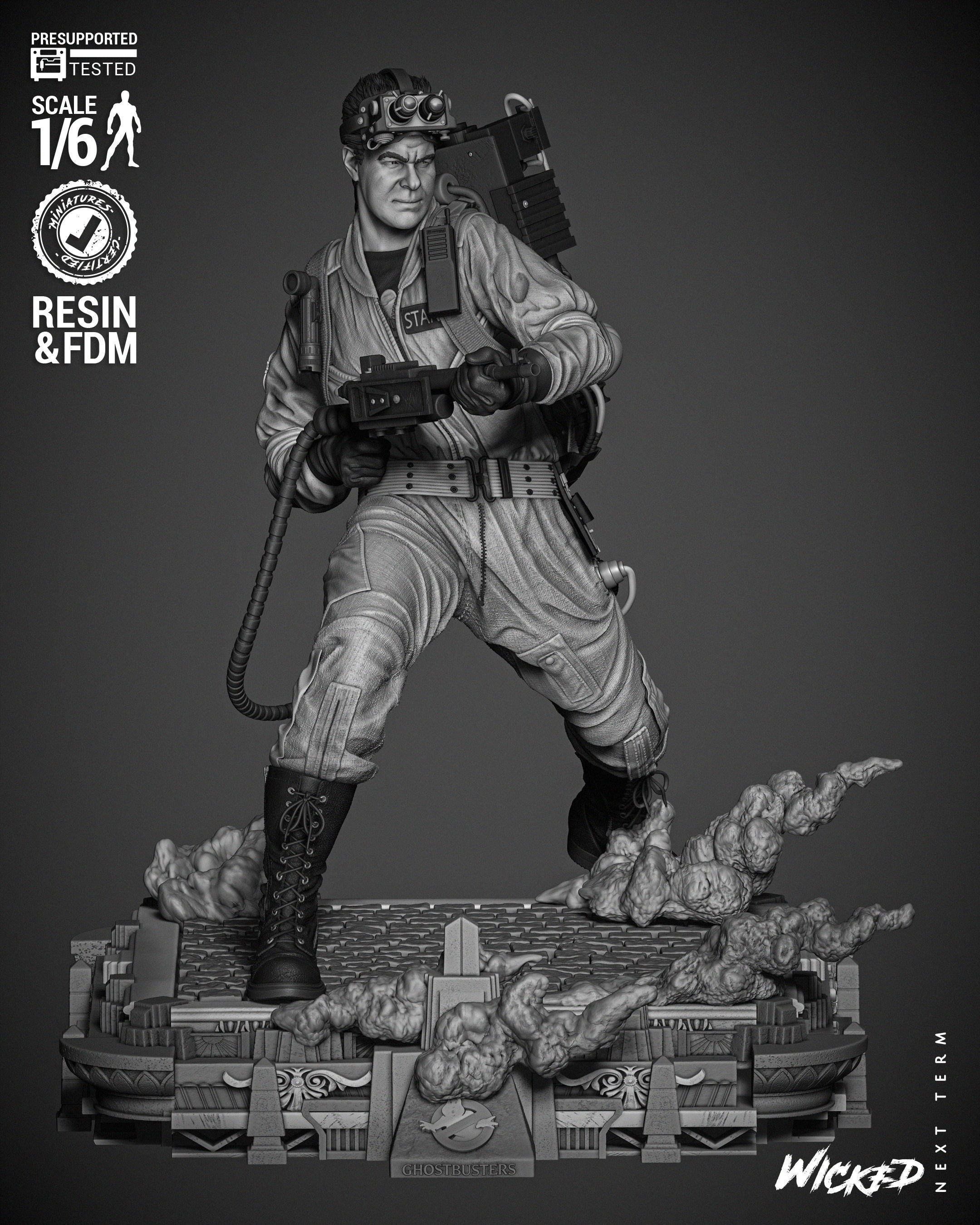 Wicked Movies Ray Sculpture 3D print model_8