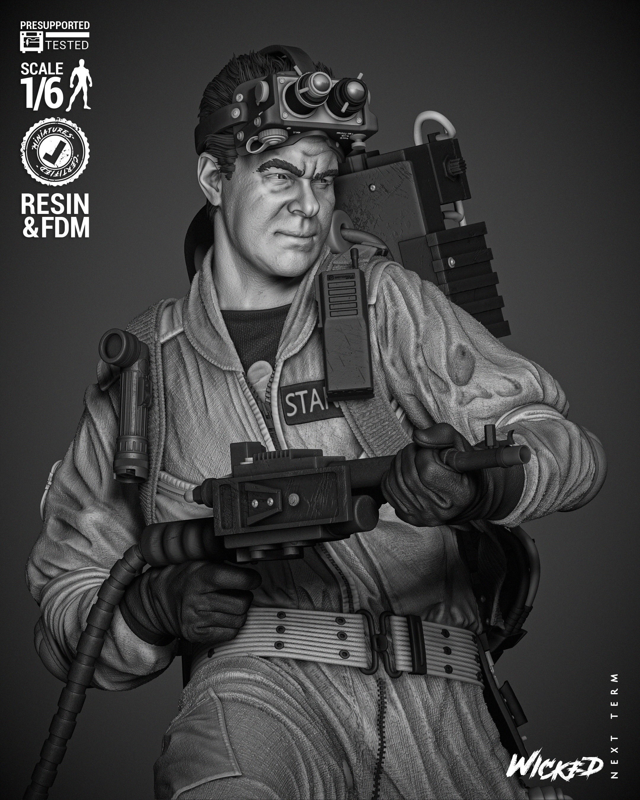 Wicked Movies Ray Sculpture 3D print model_20