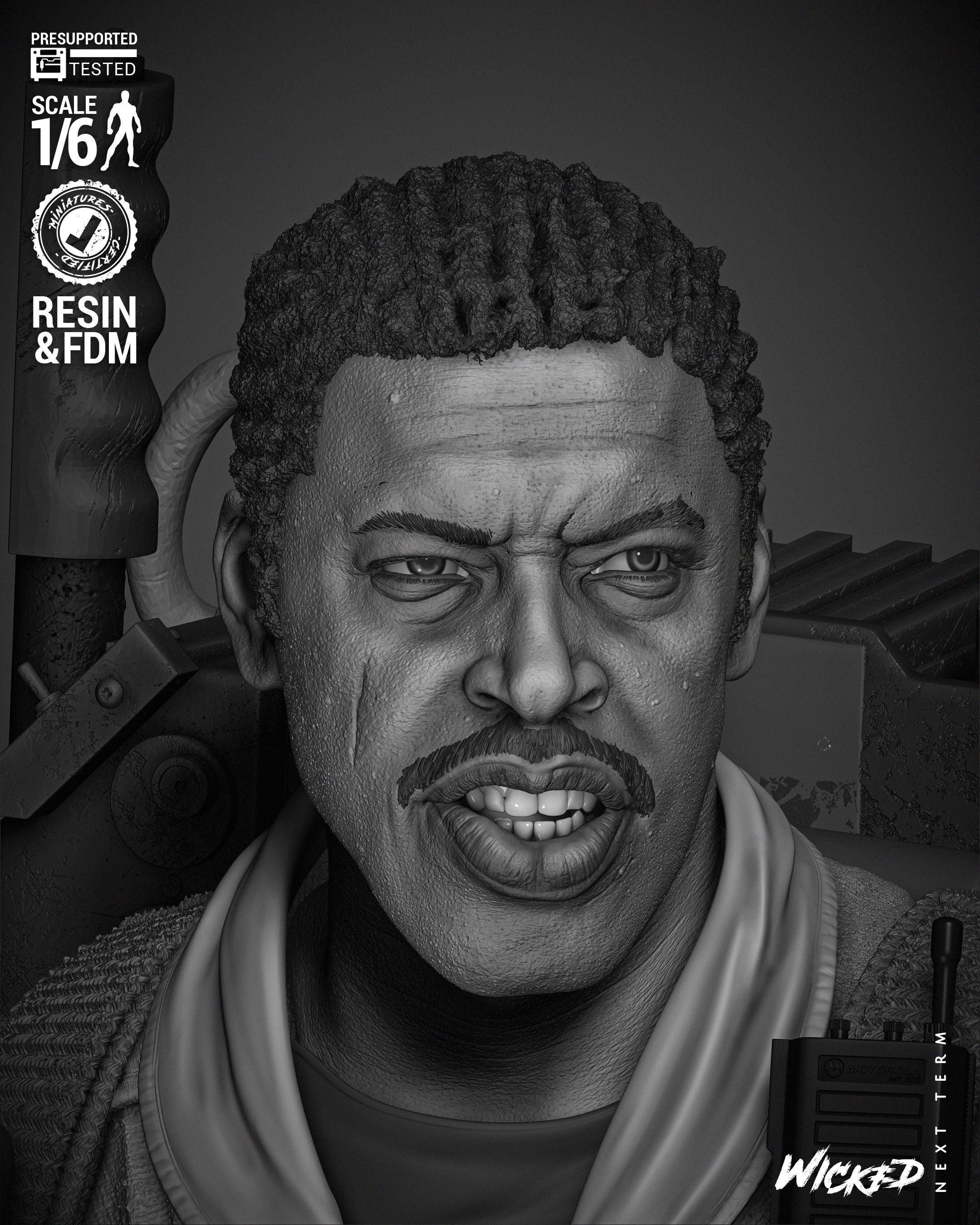 Wicked Movies Winston Sculpture 3D print model_32