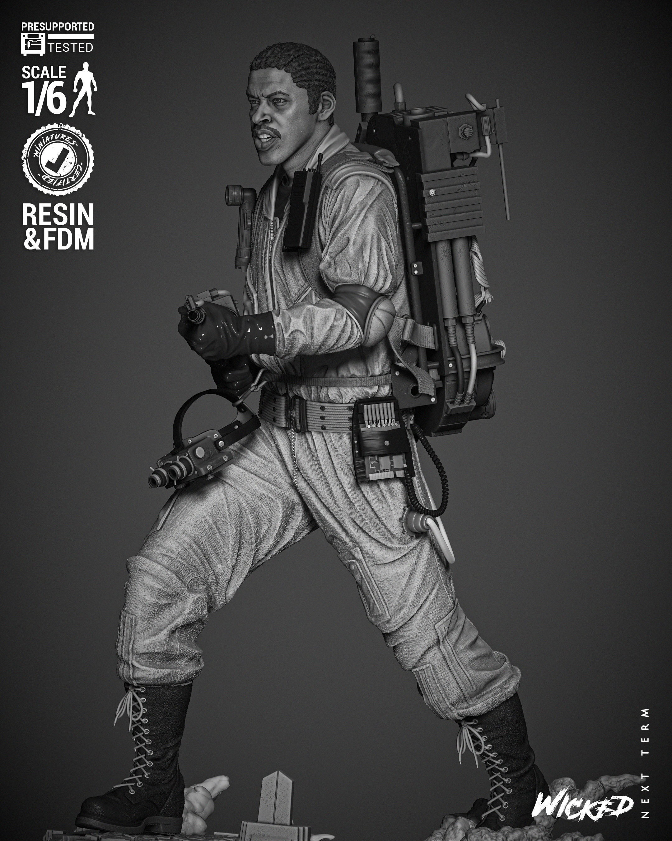 Wicked Movies Winston Sculpture 3D print model_33