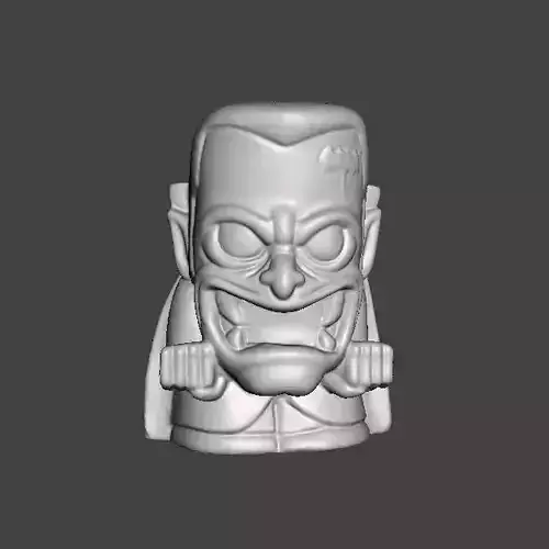 DRACULA CHIBI HALLOWEEN VINTAGE FIGURE MODEL STATUE ORNAMENT