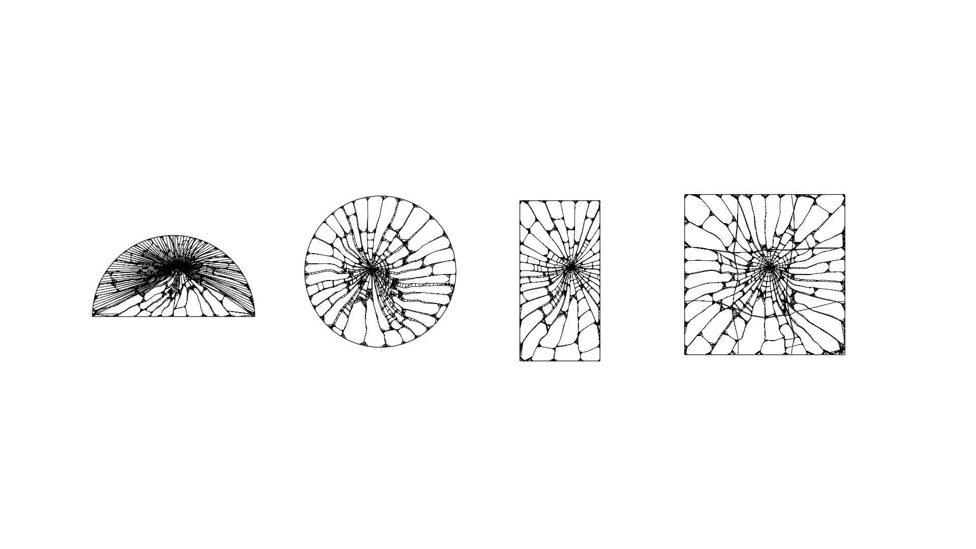 Broken Windows Glass and Cracked Mirrors and Glass Debris 3D model_13