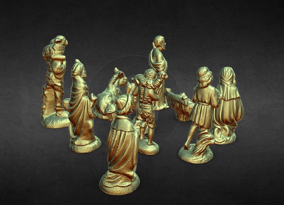 Nativity Scene 3 3D print model_5