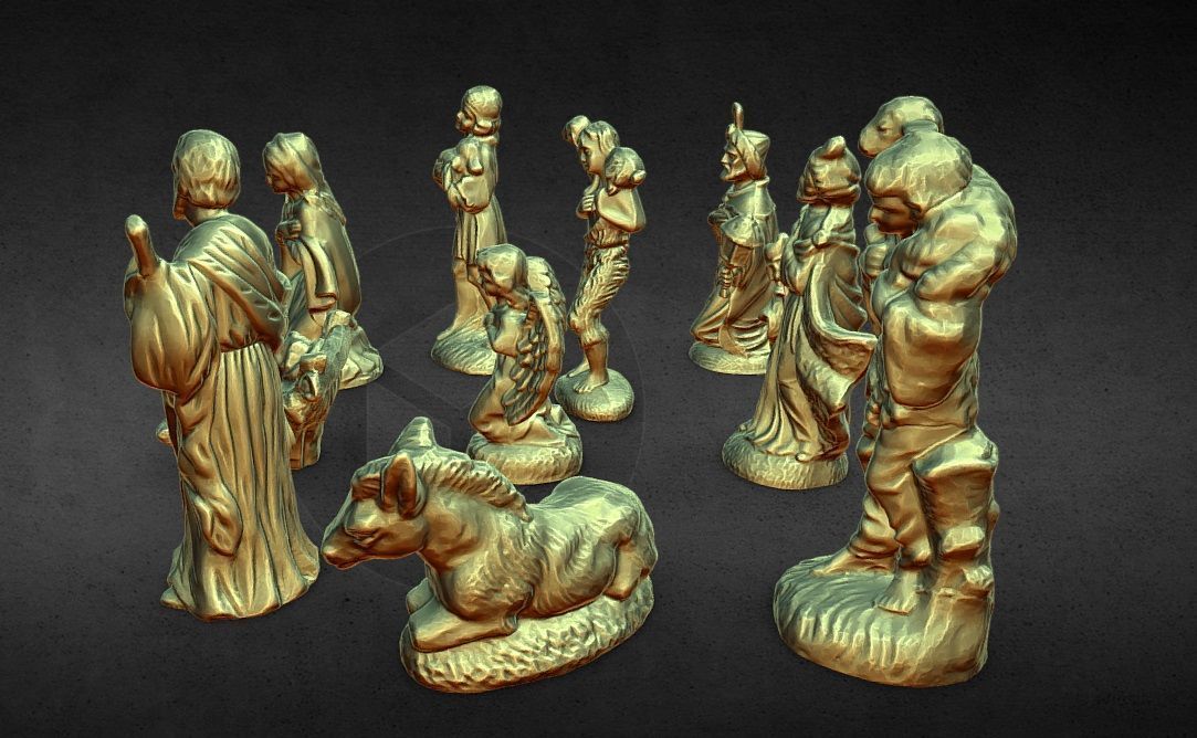 Nativity Scene 3 3D print model_4