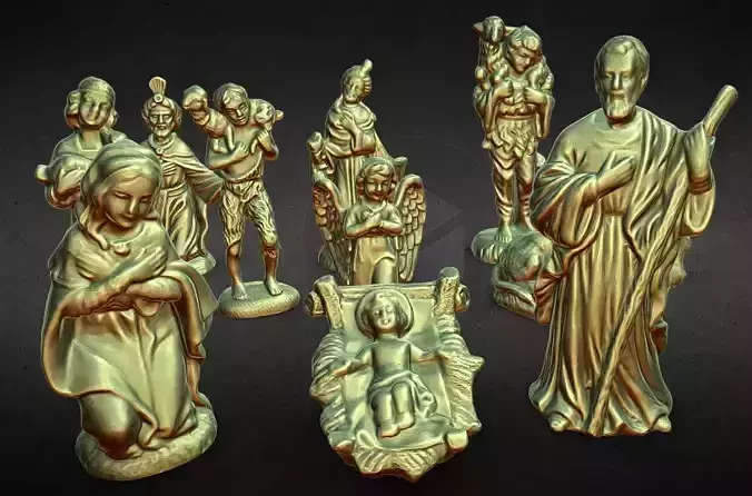 Nativity Scene 3 3D print model