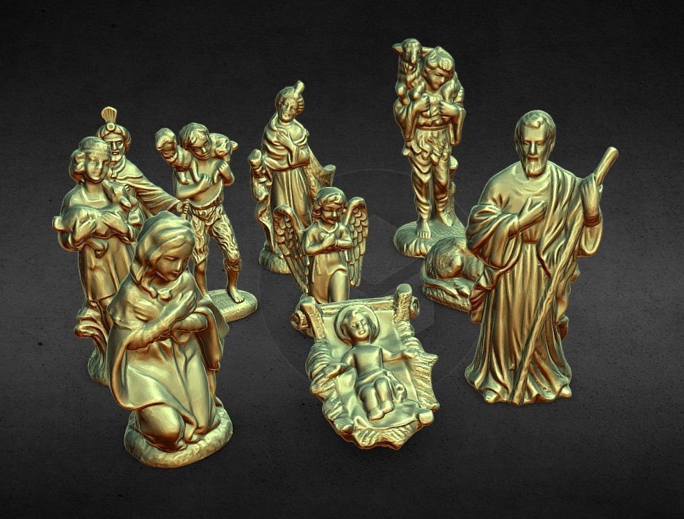 Nativity Scene 3 3D print model_6