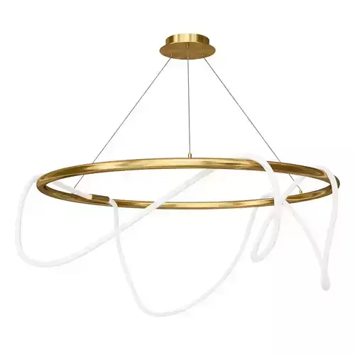 Modern Art Deco Shape Changeable LED Chandelier