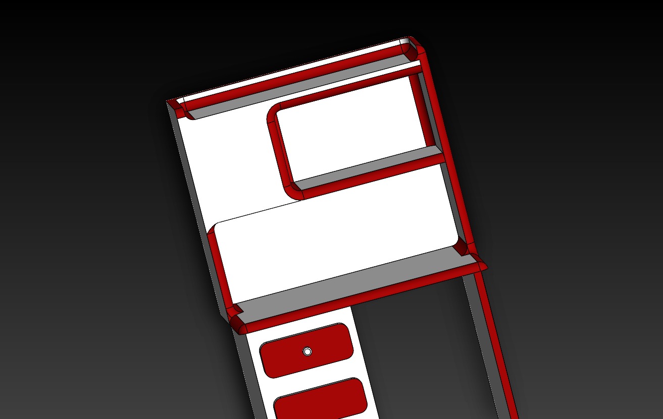Study Table 3D print model_12