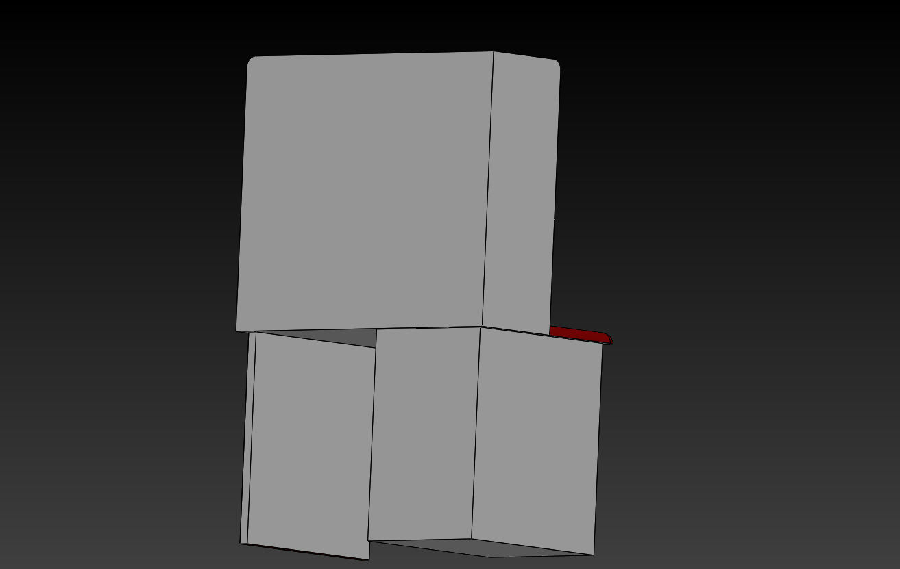 Study Table 3D print model_9