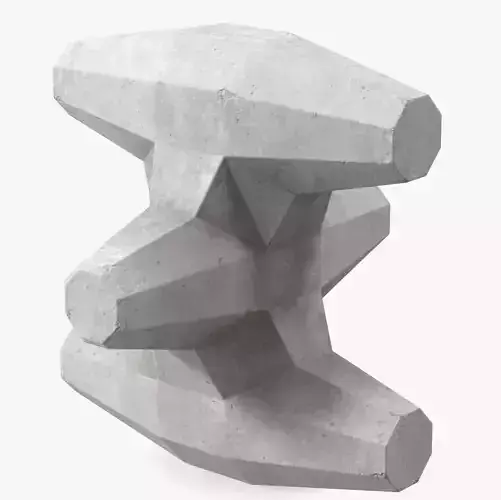 Core Loc Breakwater Armour Unit 3D model