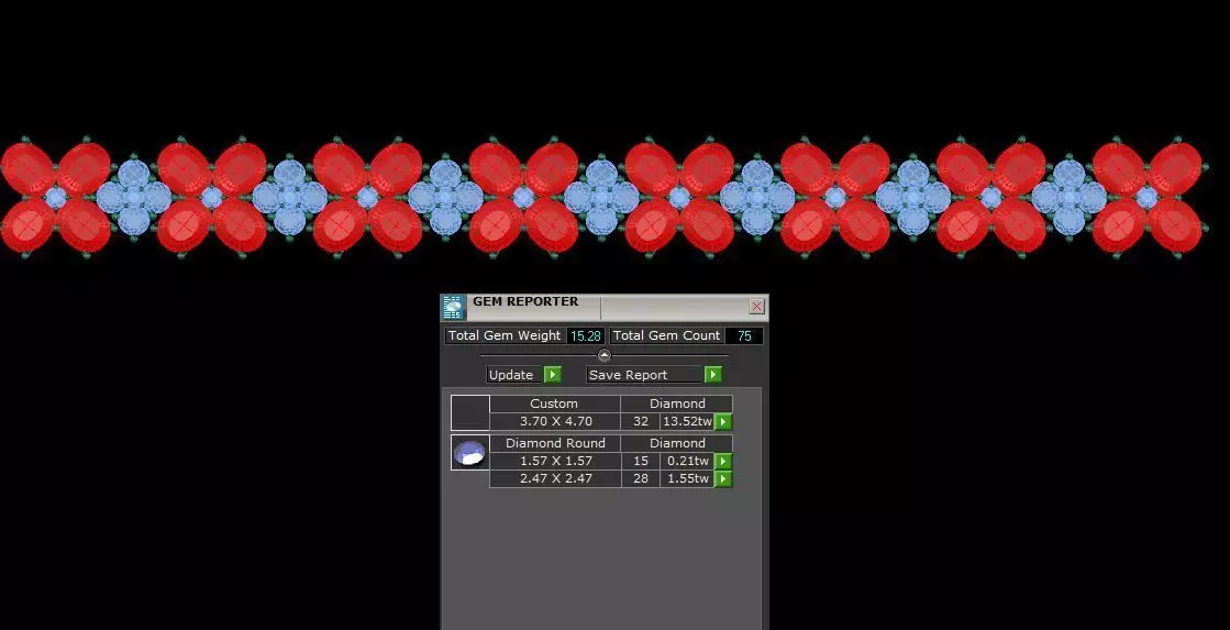 bracelet 3D print model_0