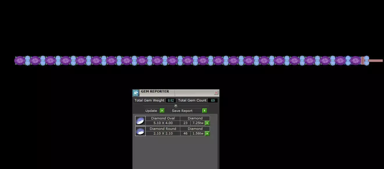 bracelet 3D print model_0