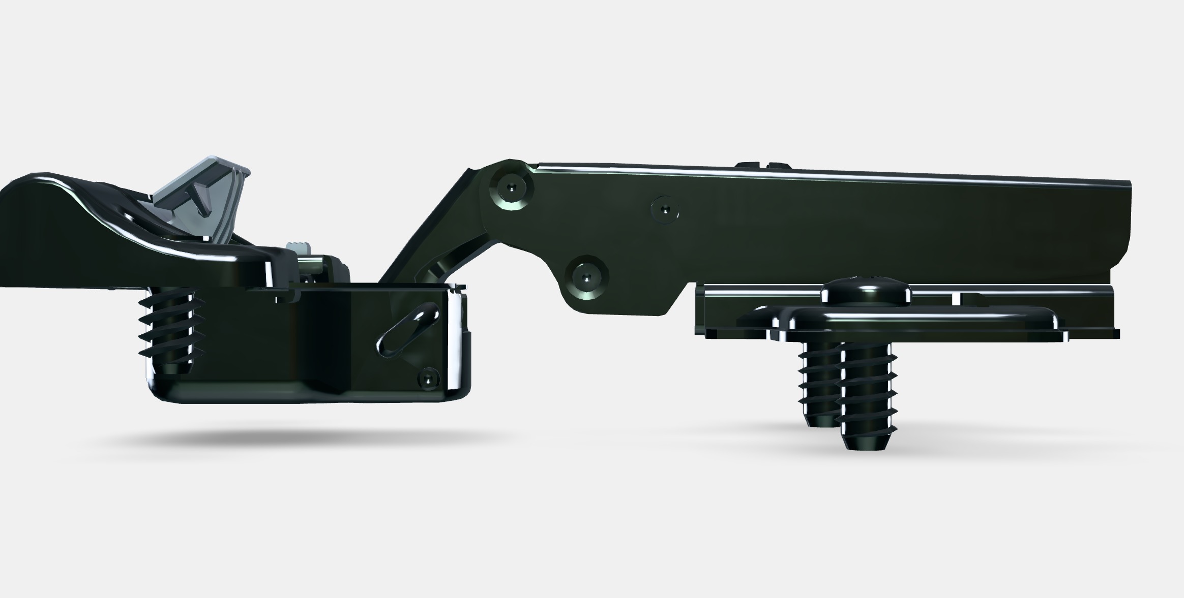 KOMPLEMENT Soft closing hinge Low-poly 3D model_11