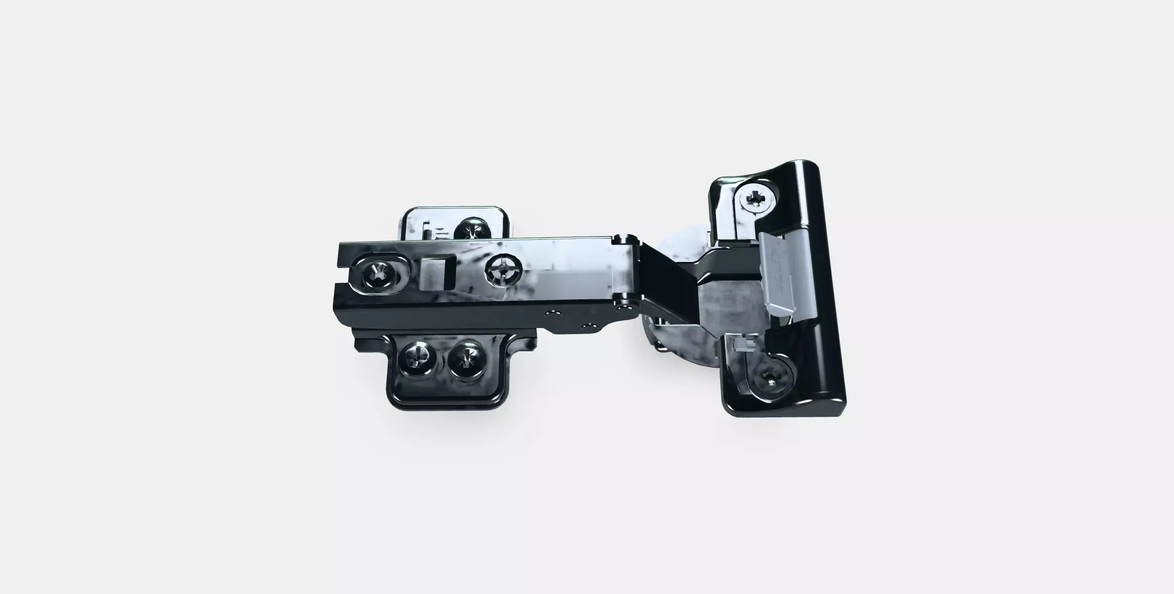 KOMPLEMENT Soft closing hinge Low-poly 3D model_0