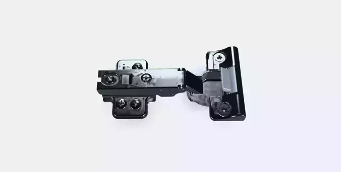 KOMPLEMENT Soft closing hinge Low-poly 3D model