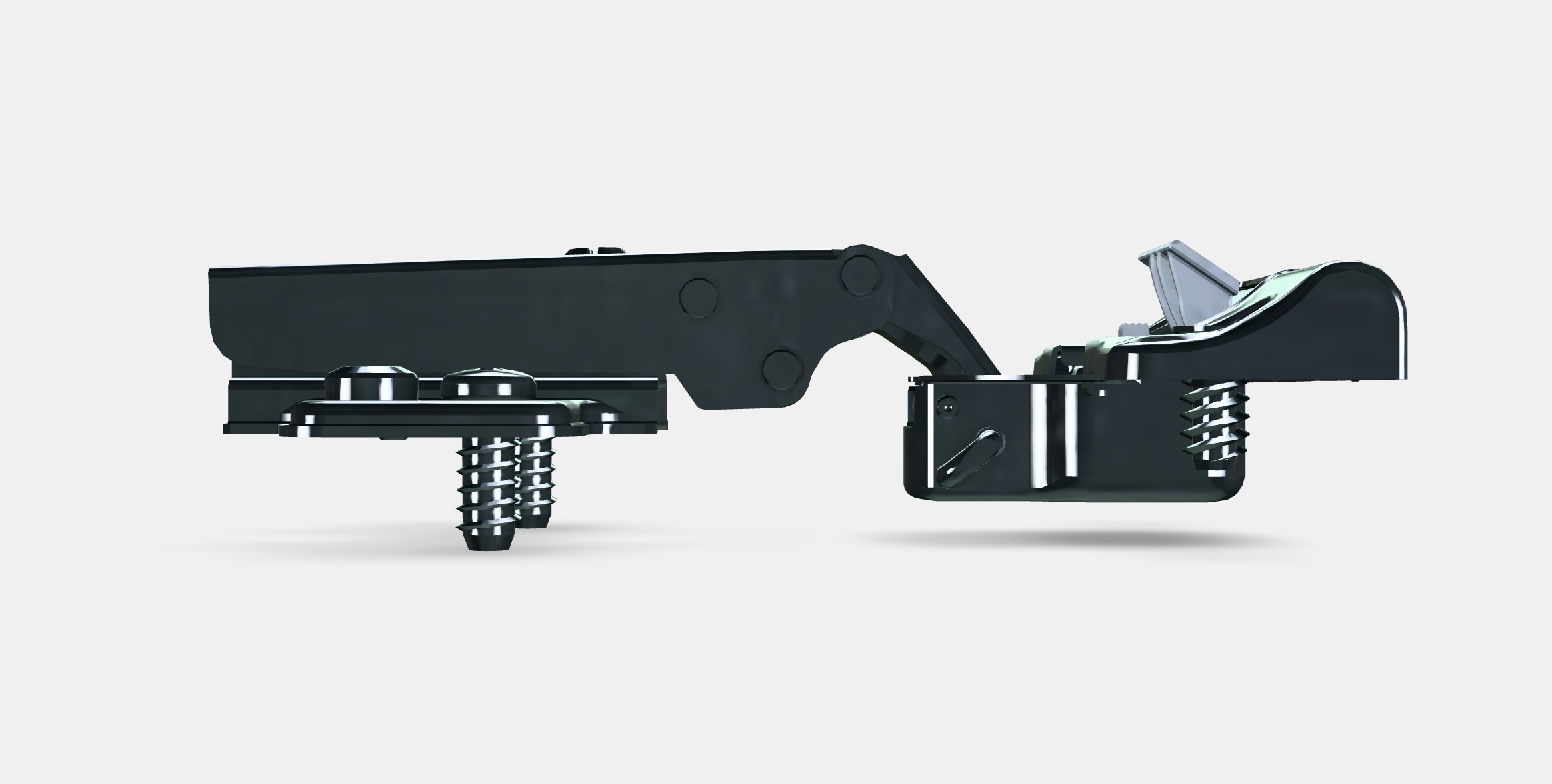 KOMPLEMENT Soft closing hinge Low-poly 3D model_15