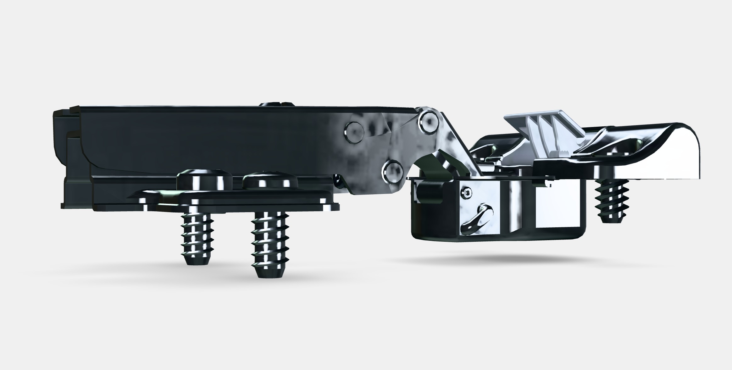 KOMPLEMENT Soft closing hinge Low-poly 3D model_4