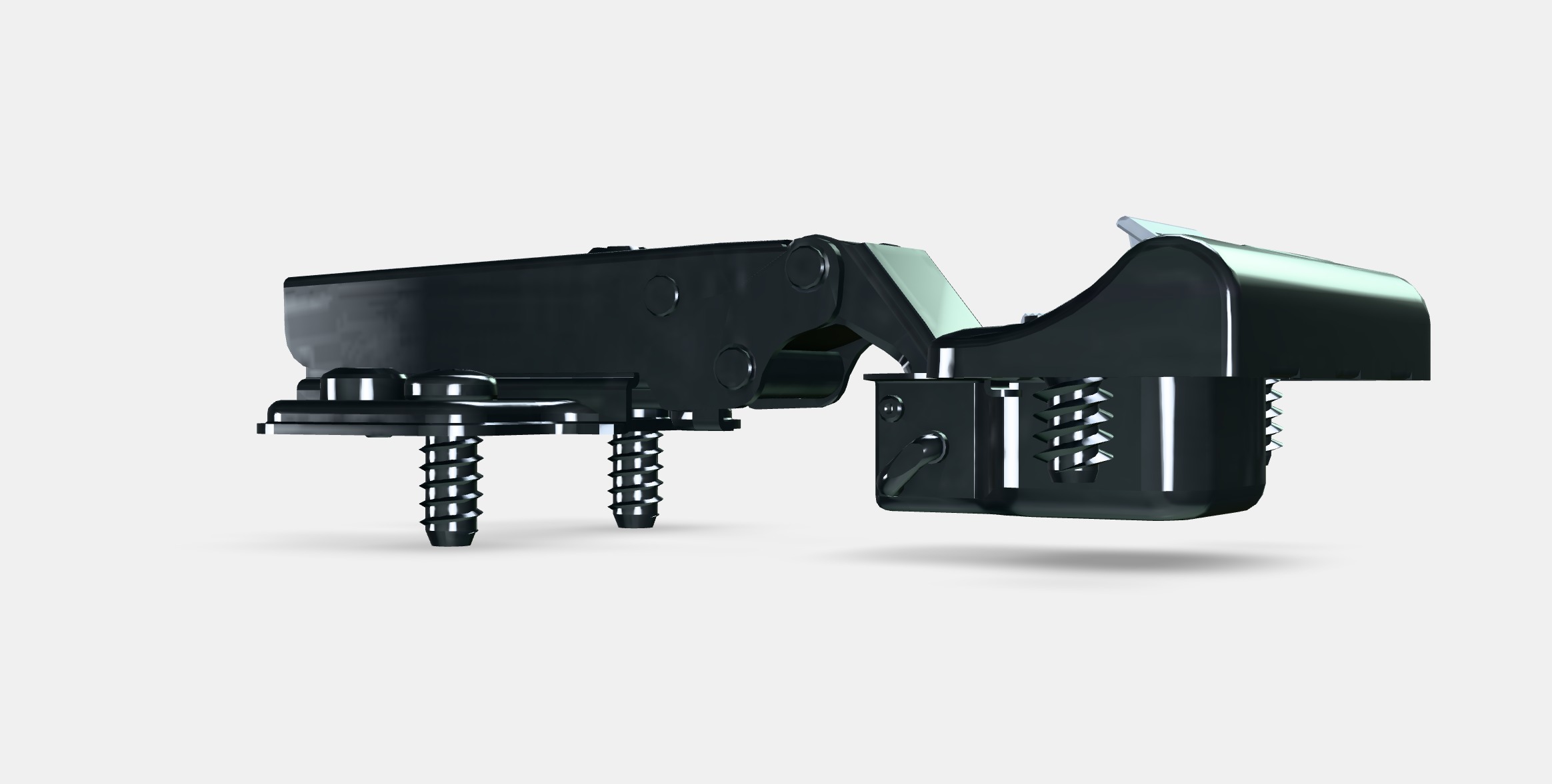 KOMPLEMENT Soft closing hinge Low-poly 3D model_5