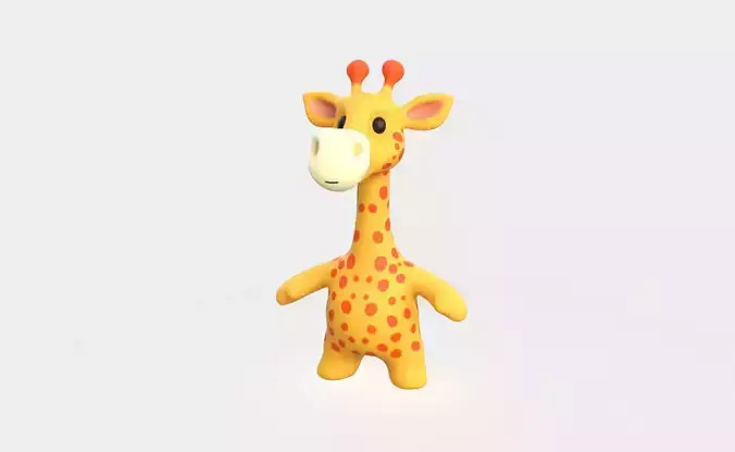 Little animal baby - Giraffe cute - Character032 